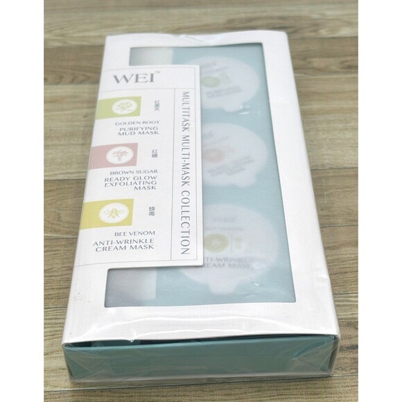 WEI Multitask Multi Mask Collection Set of Three Pods w/ Brush Trial Size New - Picture 13 of 16